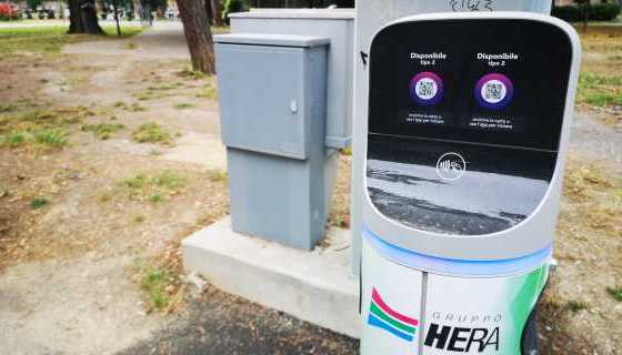 Allaccio e manutenzione colonnine di ricarica elettriche pubbliche